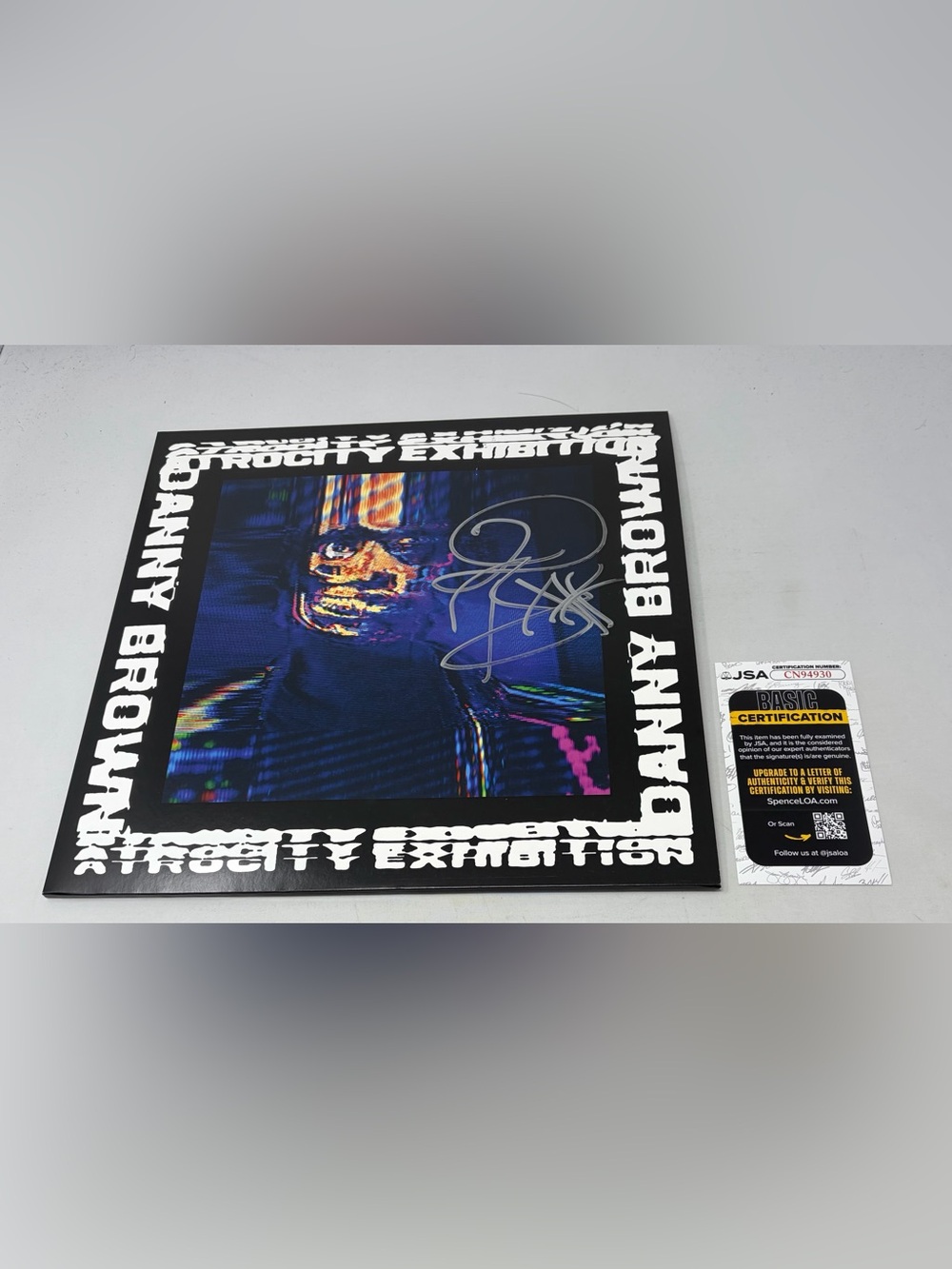 Danny Brown signed Atrocity Exhibition Album JSA COA
